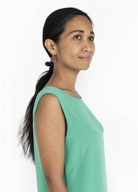 stüdyoda Asyalı kadın