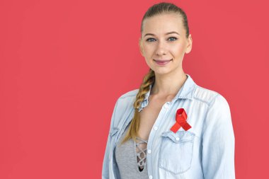 Stüdyodaki genç bayan.