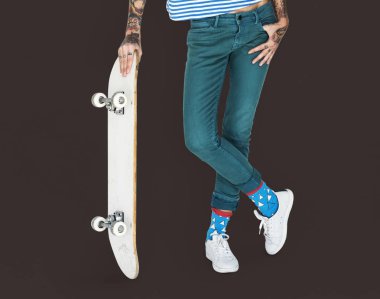 Patenci holding kaykay 