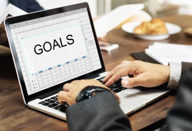 klavyede yazarak işadamı