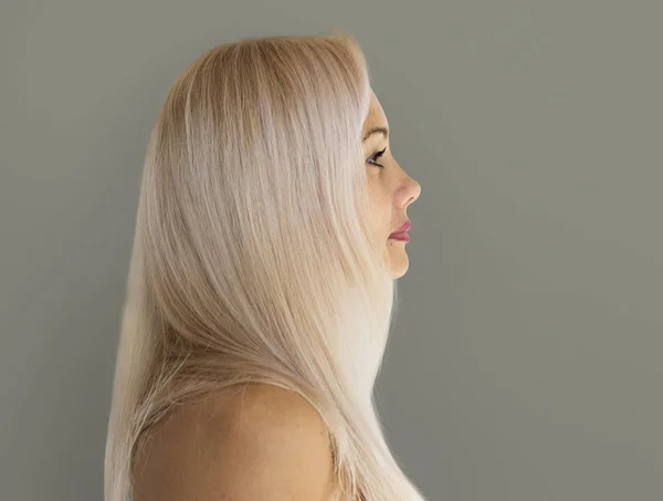Přitažlivá blondýnka — Stock fotografie