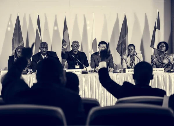 Diversity People on International Conference — Stock Photo, Image