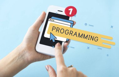 İnsan'ın ellerini kullanarak akıllı telefon 