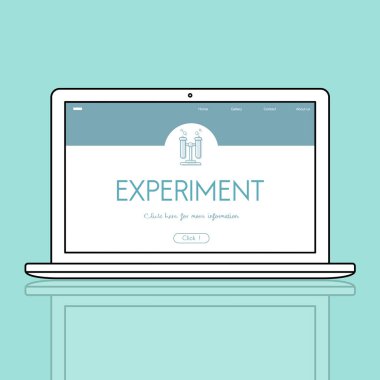 Web tasarım şablonu dizüstü