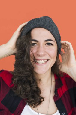 güzel esmer kadın Studio