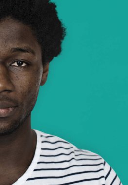 Afrika adam Studio poz