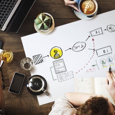 poster konsepti ile tablo