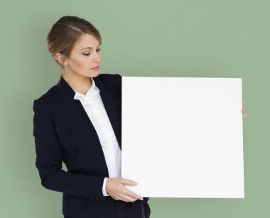 Genç işkadını stüdyo çekimleri