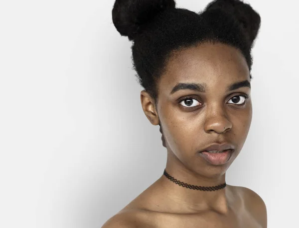Bela jovem africana — Fotografia de Stock