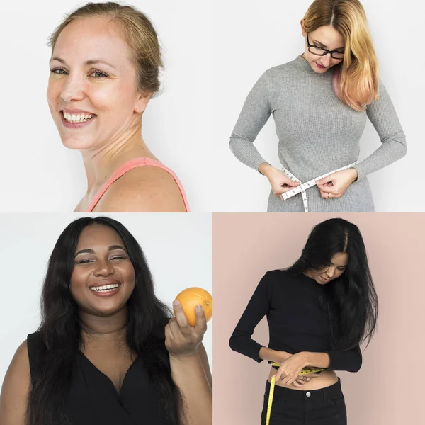 Mujeres con un estilo de vida saludable — Foto de Stock