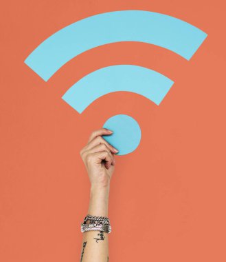 El ve Wifi bağlantı simgesi