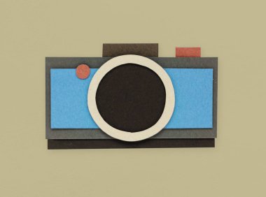 Vintage kamera simgesi