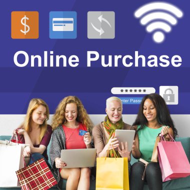 Kadınlar shoping online