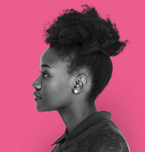 Afrikalı kadın portre stüdyo