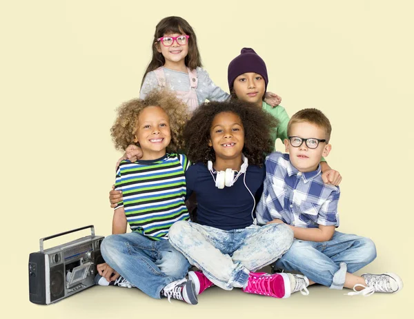 Studio di tiro di bambini piccoli — Foto Stock