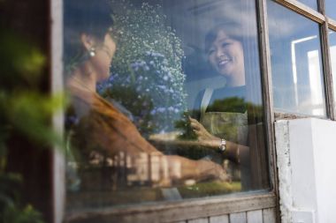 Buket kadar almak için müşteri gelir