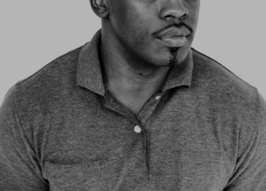 yakışıklı bir Afrikalı-Amerikalı adam