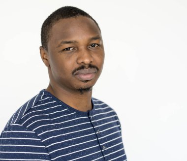 Stüdyo çekimi Afrika gencin