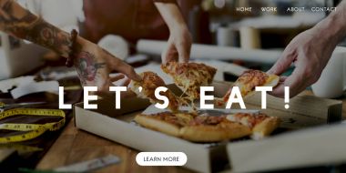 moda tasarımcıları pizza dilimleri kapma