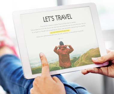 kişi tarama dijital tablet 