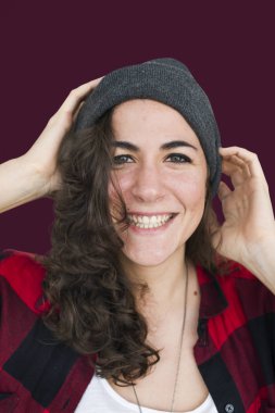 güzel esmer kadın Studio