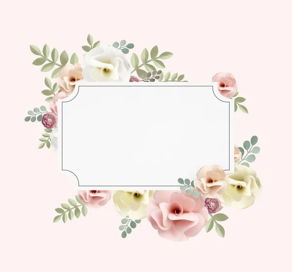 Wunderschönes Rosendesign — Stockfoto