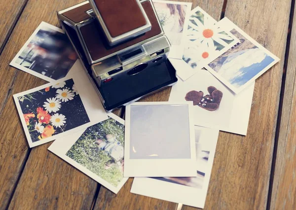 Instant photo prints — Stock Photo, Image