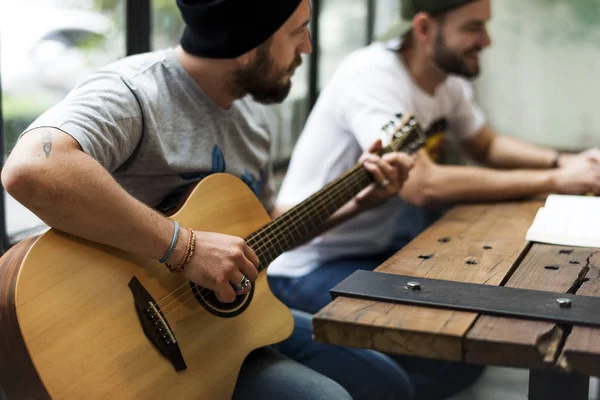 Musik Band Rehearsal grupp — Stockfoto