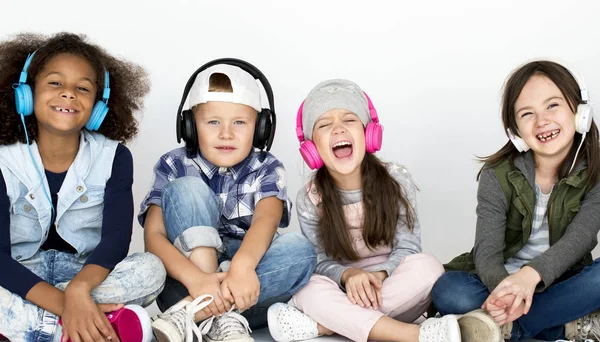 Studio shoot of little kids — Stock Photo, Image