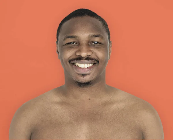 Jovem Africano Sorrindo — Fotografia de Stock