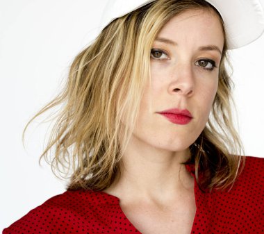 stüdyoda kadın portresi