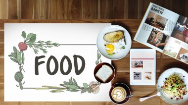 Sabah kahvaltısı masada.