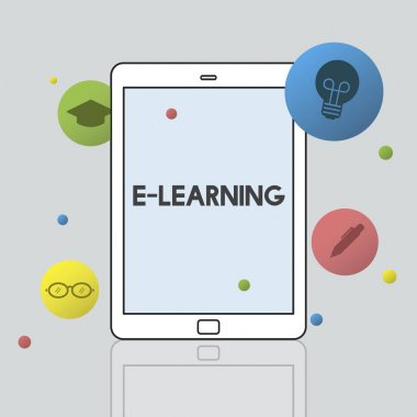 Web tasarım şablonu dijital tablet