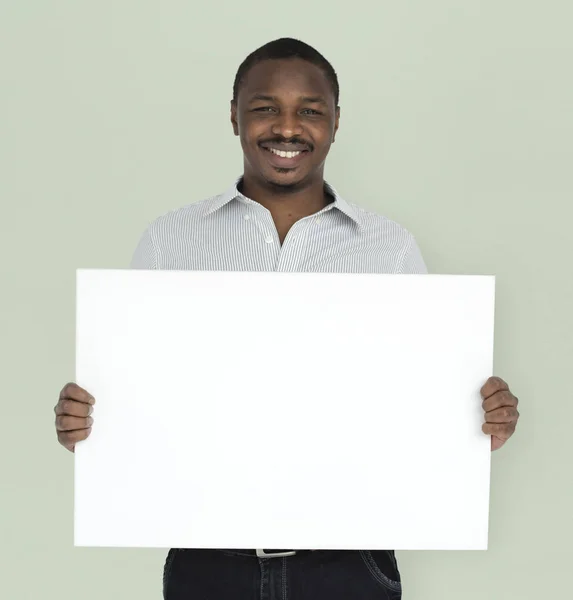 Jovem Africano Sorrindo — Fotografia de Stock