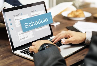 klavyede yazarak işadamı