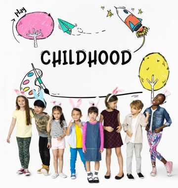 Çocuklarda bunny saç bantları