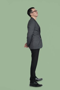 İşadamı portresi stüdyo