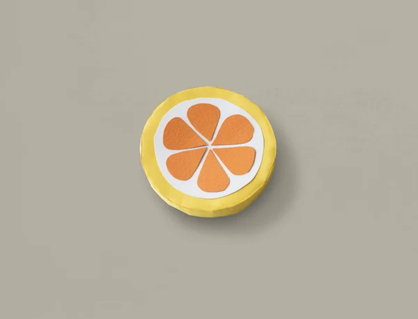 Falešný plátek pomeranče — Stock fotografie