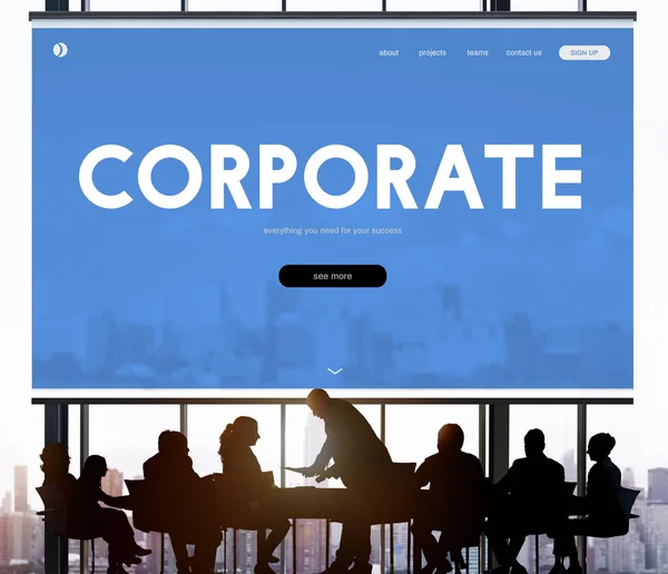 Group of business people — Stock Photo, Image