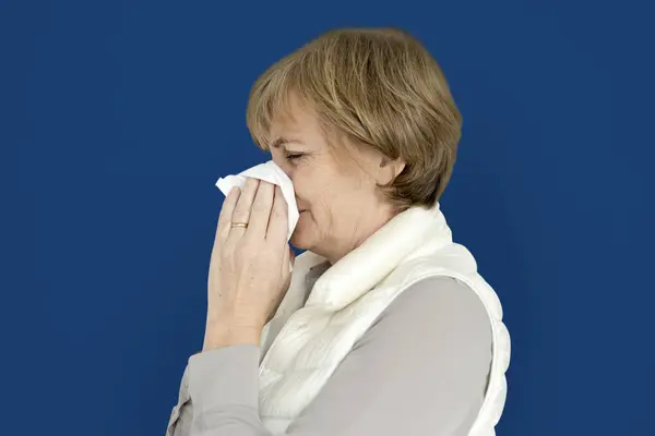 Madura triste mujer —  Fotos de Stock