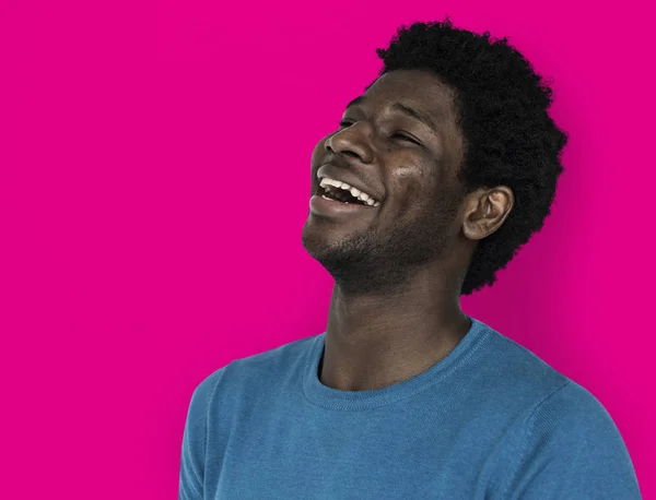 Afrikai férfi nevetve — Stock Fotó