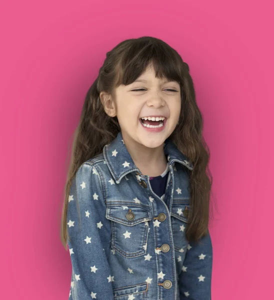 Adorável menina sorrindo — Fotografia de Stock