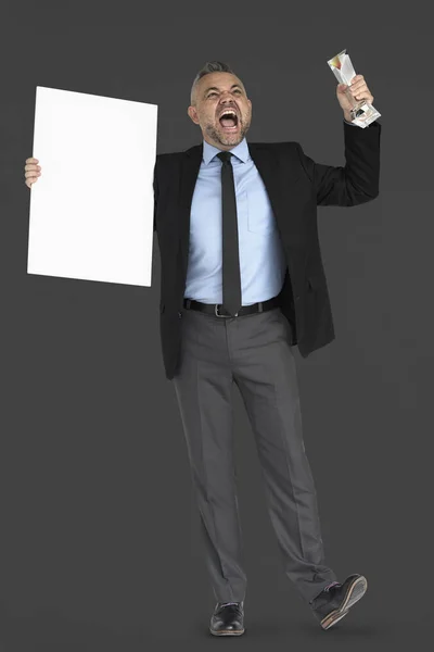 Caucasian Business Man — Stock Photo, Image