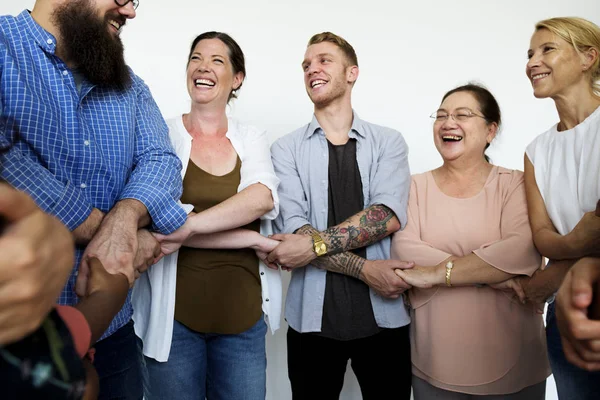 Grupo de personas diversas — Foto de Stock