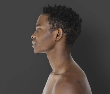 Yetişkin Afrika kökenli Amerikalı adam