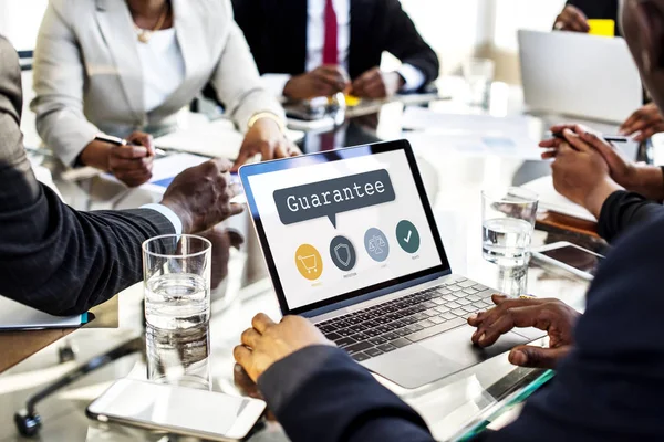 Business people having meeting — Stock Photo, Image