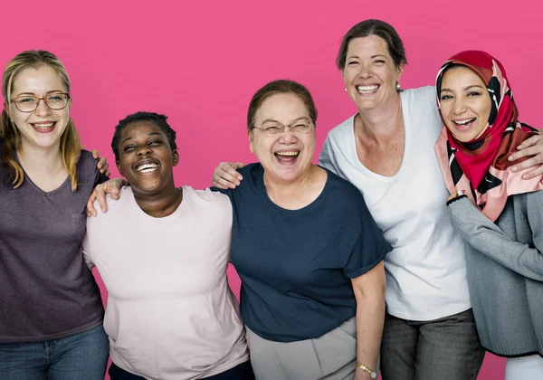 Grupo de la Diversidad de Mujeres — Foto de Stock