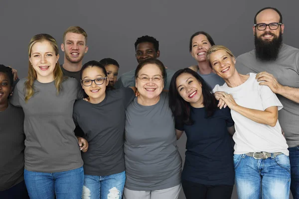 Diverse Group of People Together — Stock Photo, Image