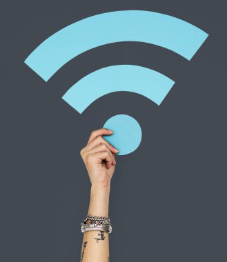 El ve Wifi bağlantı simgesi