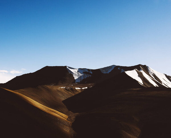 beautiful Mountains in snow